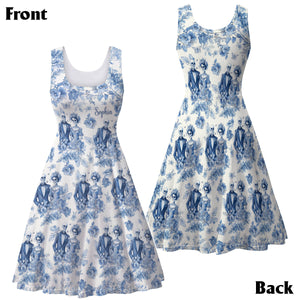 Until Death Do Us Part - Personalized Couple Hawaiian Shirt & Sleeveless Dress