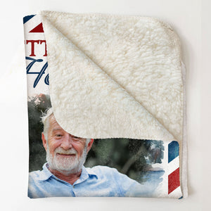 Wrap Yourself Up In This Blanket - Personalized Photo Blanket