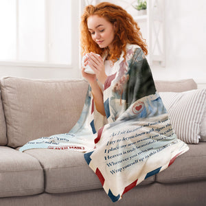 Wrap Yourself Up In This Blanket - Personalized Photo Blanket