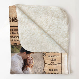 Reasons Why I Love You Couple - Anniversary, Birthday Gift For Spouse, Husband, Wife, Boyfriend, Girlfriend - Personalized Custom Fleece Blanket