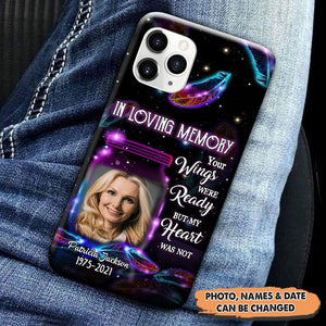 In Loving Memory Family Loss Custom Photo Upload Picture Memorial Gift Phone case