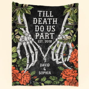 Till Death Do Us Part - Personalized Blanket