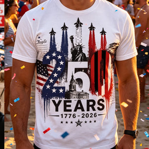 USA 250th Anniversary T-Shirt, Patriotic American Pride Tee