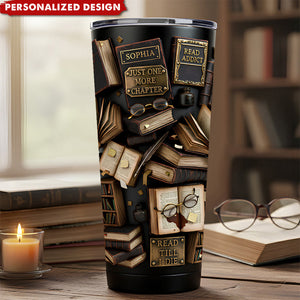 Reading Book 20oz Tumbler - Personalized Gifts For Book Lovers