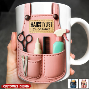 Personalized Stylish Hairdressers Coffee Mug - Gift For Hairstylists