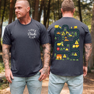 Tired Dads Club Shirt - Gift For Hardworking Dads