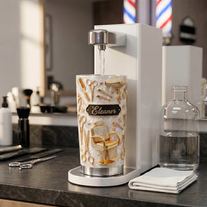 Personalized Barber Themed Tumbler - Gift For Barbers & Hairstylists