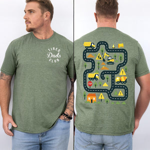 Tired Dads Club Shirt - Gift For Hardworking Dads