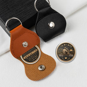 Custom Pocket Hug - Personalized Anniversary Wedding Gifts For Husband And Wife, Him And Her - Love Token Lasts Forever