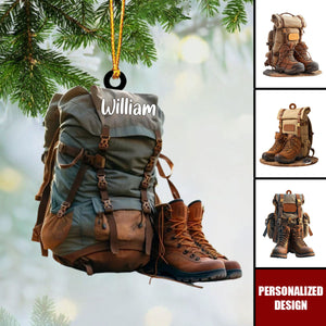 Personalized Hiking Acrylic Ornament-Gift For Hiking Lovers