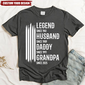 The Original Legend - Personalized Custom Shirt