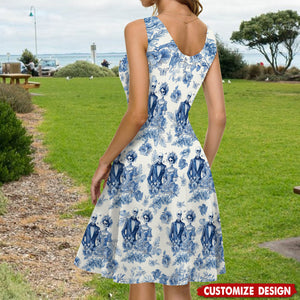 Until Death Do Us Part - Personalized Couple Hawaiian Shirt & Sleeveless Dress