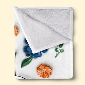 Personalized Family Blanket - Gift For Mom,Grandma