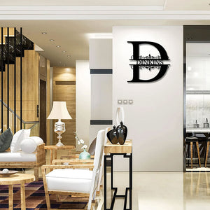 Personalized Letter Name Stainless steel Sign