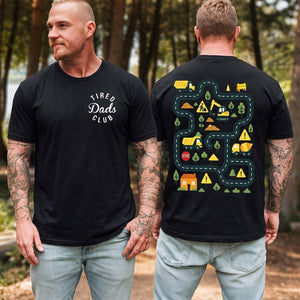 Tired Dads Club Shirt - Gift For Hardworking Dads