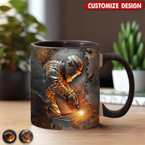 Personalized Welder Mug - Gift For Welder Man