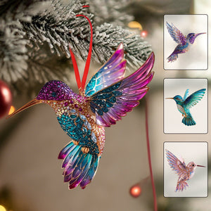 New Release - Hummingbird Ornament - Gift For Bird Lovers