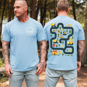 Tired Dads Club Shirt - Gift For Hardworking Dads