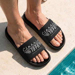 Personalized Slide Sandals - Classic Limited Edition Gift For Dad Husband Grandpa