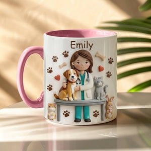 Personalized Vet Mug - Gift For Animal Doctor