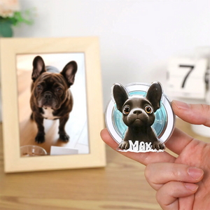 Personalized Cartoon Dog Magnetic Phone Grip Phone Accessory - Gift for Dog Lovers