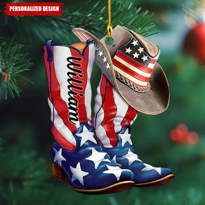 2024 New Release Personalized Western Cowboy Ornament-Gifts For Horse Lovers,Cowboy