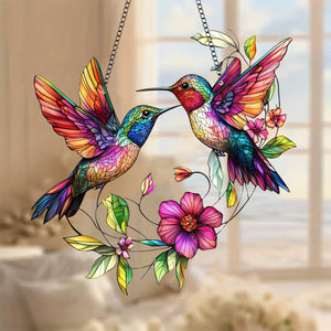 Hummingbird Suncatcher-Outdoor Indoor Gift For Hummingbird Lovers