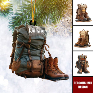 Personalized Hiking Acrylic Ornament-Gift For Hiking Lovers