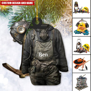2024 New Release - Personalized Coal Mining Equipment Ornament ,Gifts for Coal Miner