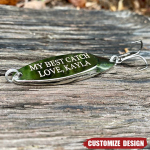 Personalized Engraved Fishing Lure - Gifts For Fishing Lover