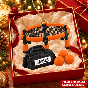 Personalized Spikeball Christmas Ornament, Spikeball Player Gift