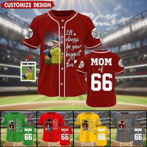 Personalized Photo Baseball Game Day Baseball Jersey Gift For Baseball Lovers