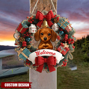 Welcome Home - Personalized Pet Custom Shaped Wood Sign