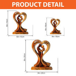 You And Me We Got This - Personalized Couple Shaped Acrylic Plaque