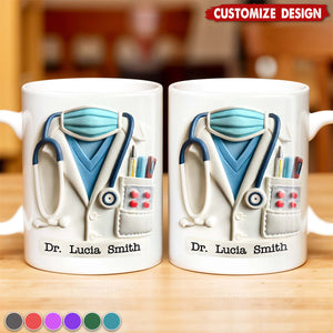Personalized Coffee Mug - Gift for Healthcare Workers