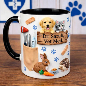 Personalized Vet Mug - Gift For Animal Doctor