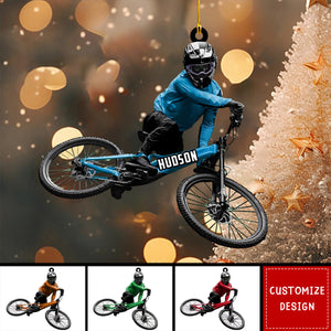 Personalized Mountain Bike Christmas Ornament Gift for Biker-2025 New Release