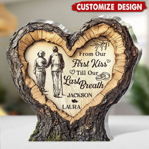 Together Until We Are Stars - Personalized Couple Acrylic Plaque