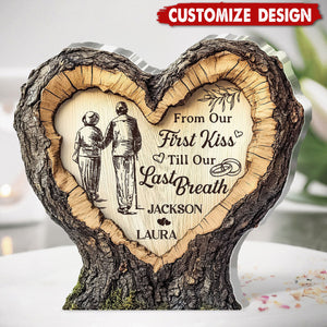 Together Until We Are Stars - Personalized Couple Acrylic Plaque