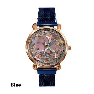 Beautiful Hummingbird - Personalized Hummingbird Women Hand Watch
