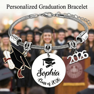 Personalized 2026 Graduation Bracelet - Graduation Gift For Graduates