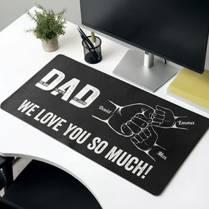 Dad The Man The Myth The Legend – Personalized Desk Mat | Father's Day Gift For Dad
