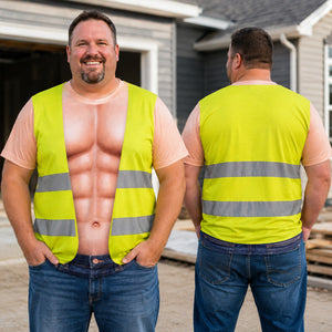 Funny Construction Worker - Personalized All-Over-Print T-Shirt