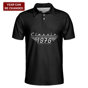 Classic Limited Edition - Birthday Gift, Vintage Gift For Him, Dad, Husband, Grandpa - Personalized Polo Shirt