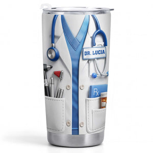 Personalized Medical Symbol Stainless Steel Tumbler - Gift For Healthcare Workers