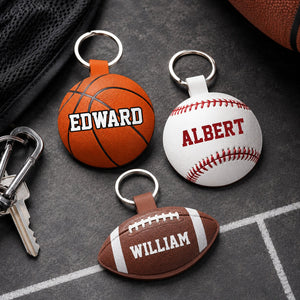 Personalized Sports Keychain - Gift For Teams & Coaches