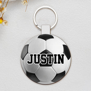 Personalized Sports Keychain - Gift For Teams & Coaches