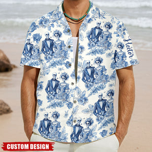 Until Death Do Us Part - Personalized Couple Hawaiian Shirt & Sleeveless Dress