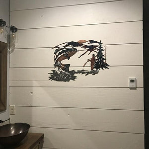 Animal Metal Wall Art