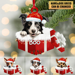 Personalized Dog Christmas Ornament Best Gift For Dog Lovers
